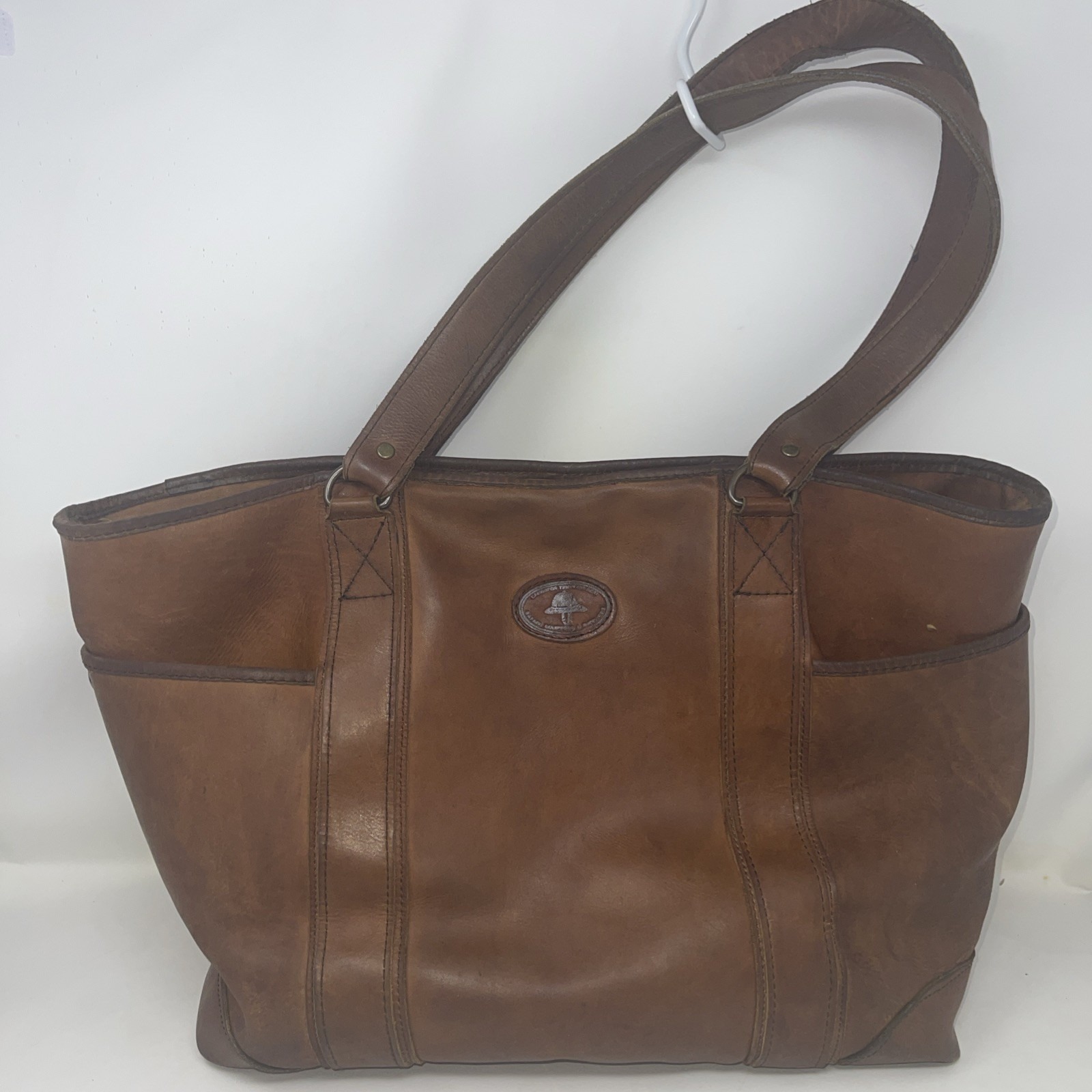 Melvill & Moon Brown Leather Dar Es Salaam Day Bag South African Safari Luxury